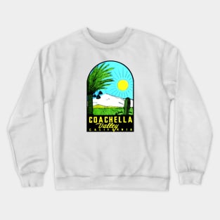 Coachella Valley California Vintage Crewneck Sweatshirt